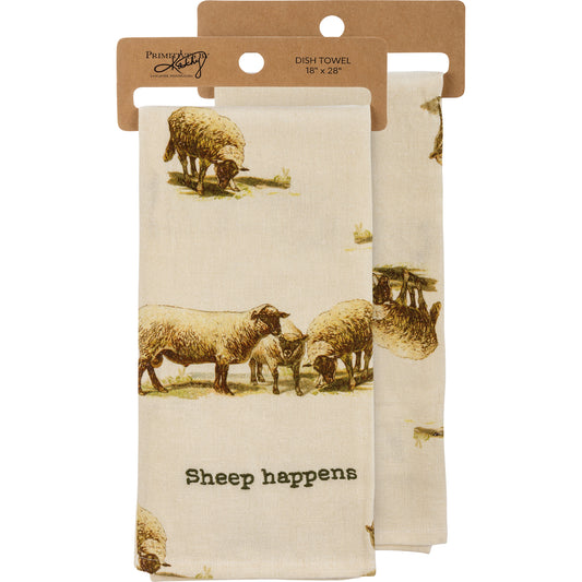 Kitchen Towel - Sheep Happer