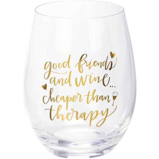 Wine Glass - Good Friends