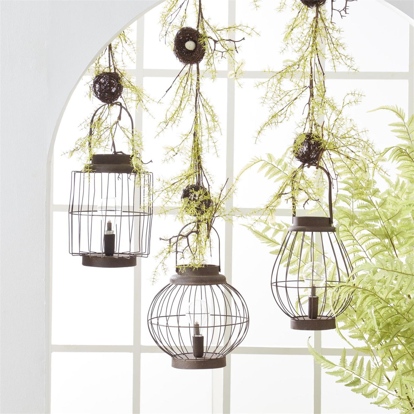 Twig Bird Nest Garland