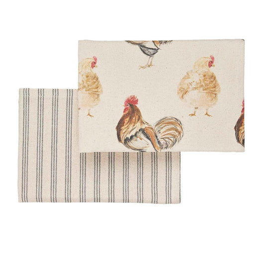 Farm Animal Towel Set Rooster