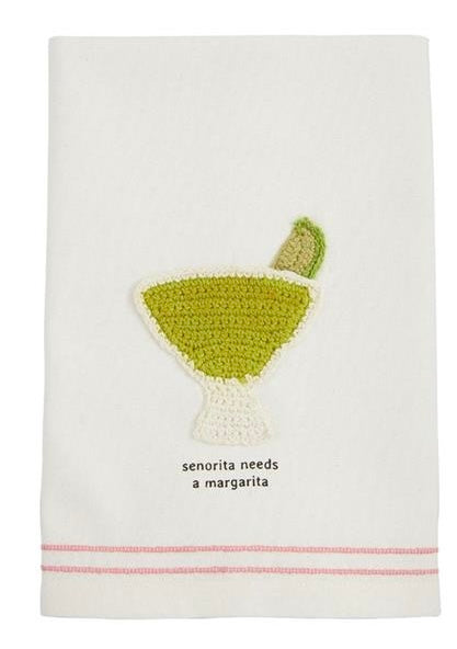 Fiesta Crochet Towel, 4 styles