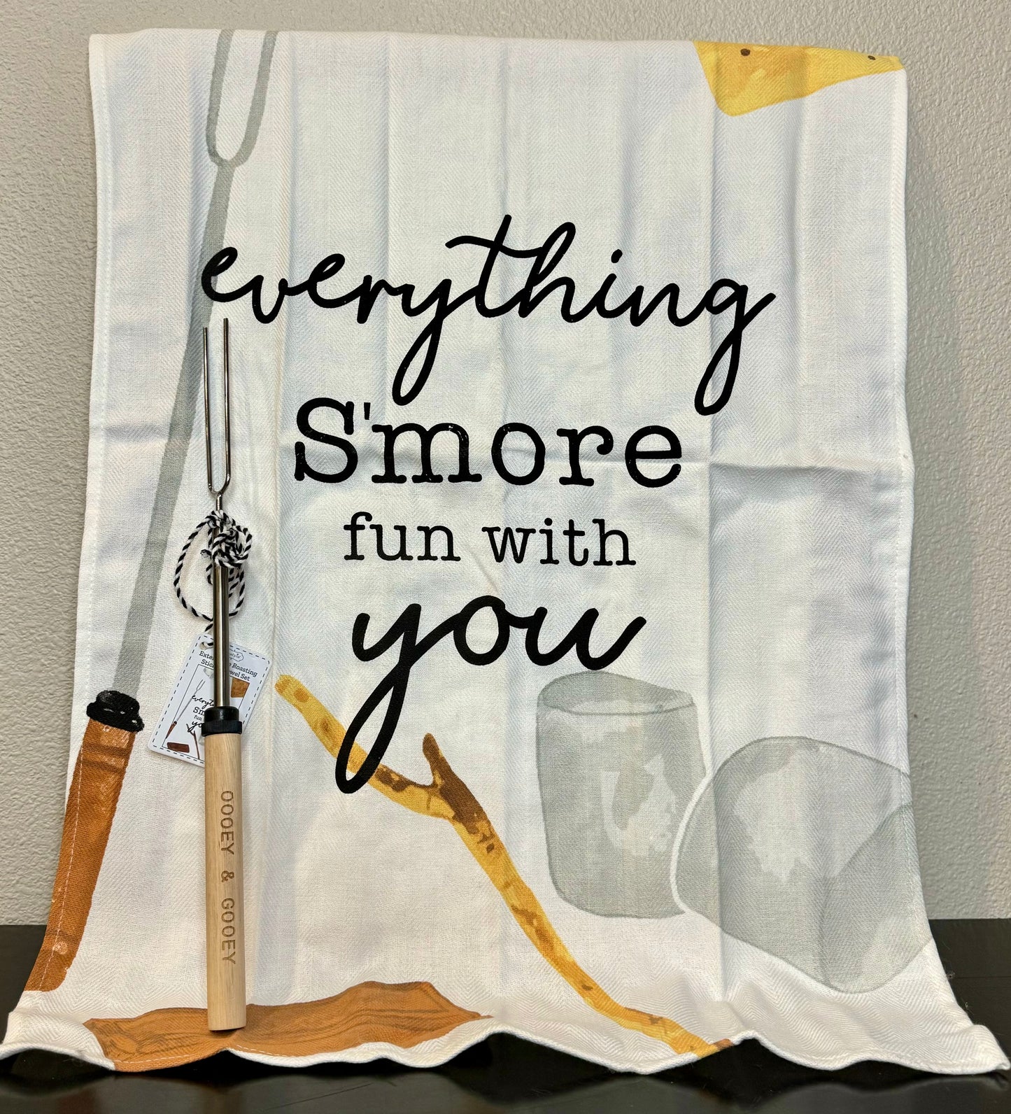 Smore Tester Towel and Stick Set