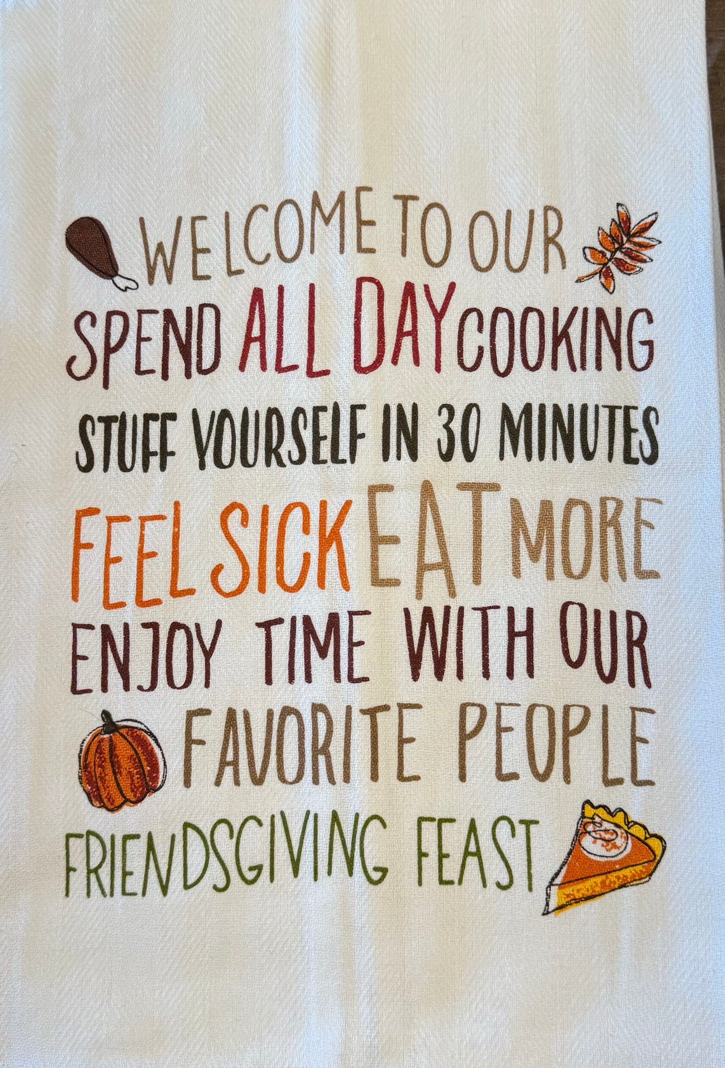 Welcome Friendsgiving Towel