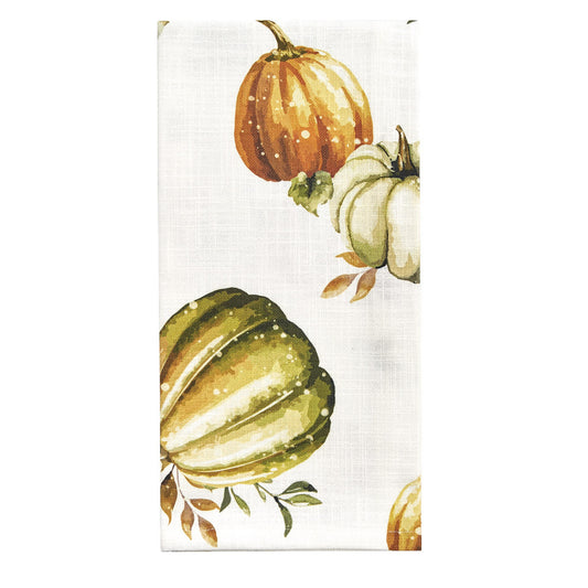 Retro Pumpkin Dish Towel