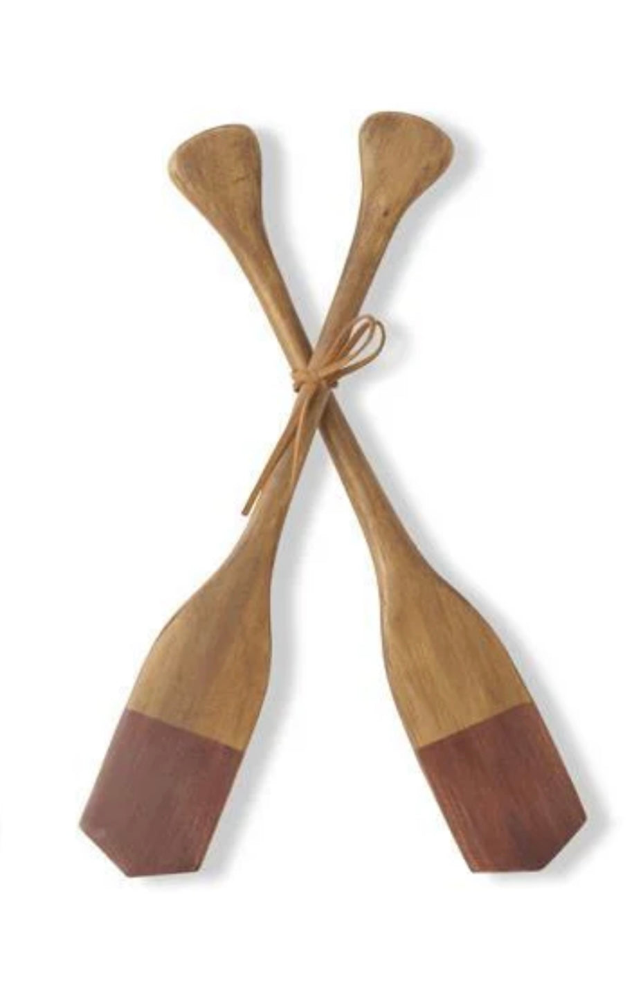 Pair of Tied Wooden Paddles