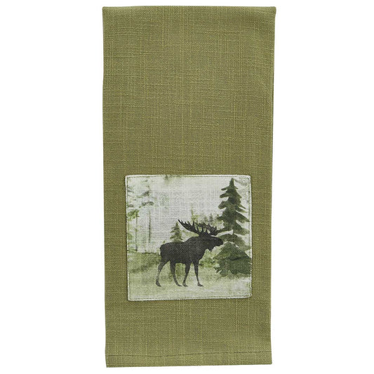 Moose Dish Towel