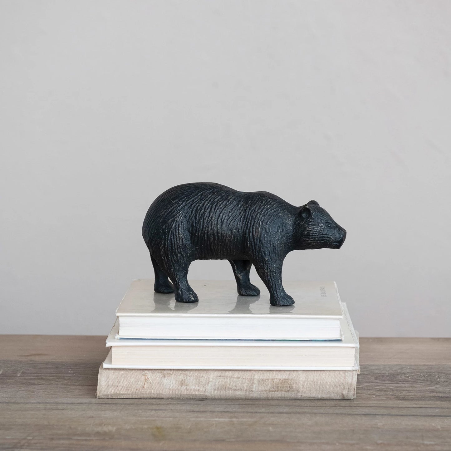 Cast Aluminum Black Bear